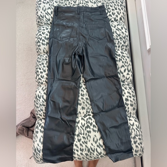 Blank NYC Black Faux Leather Pants Size 26 - Picture 5 of 7